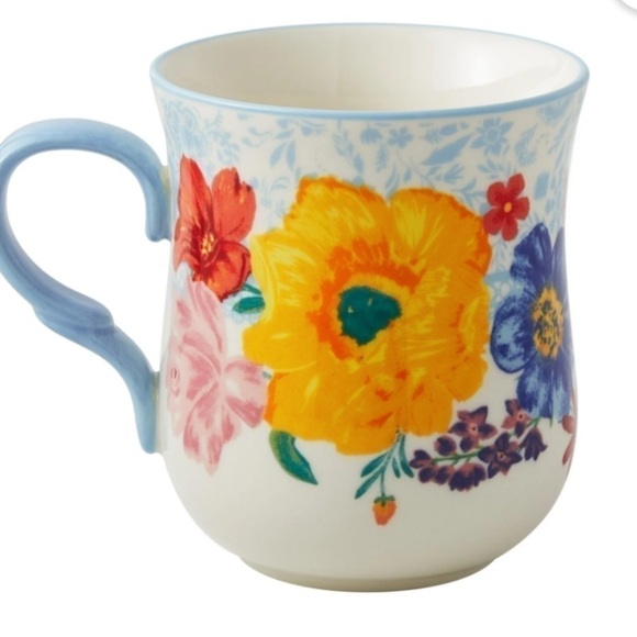 The Pioneer Woman Brilliant Blooms Stoneware Mug. - Picture 2 of 5